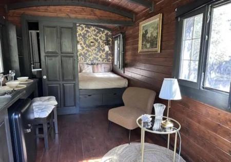 Roulotte / Tiny House Dans Les Alpilles Hotel Saint-Remy-de-Provence Luaran gambar